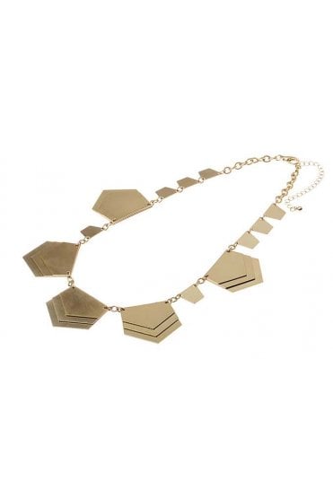 Luxe Geometric Link Necklace