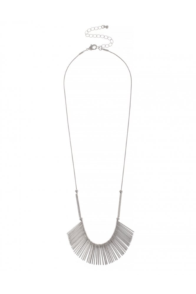 Majique London Luxe Snake Chain Bar Necklace