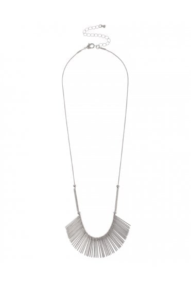 Luxe Snake Chain Bar Necklace