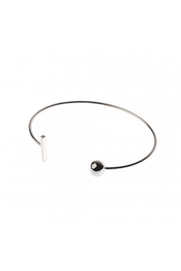 Luxe T Wire Ball Bracelet