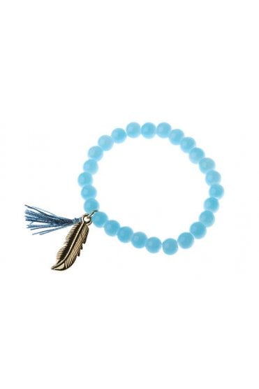 Aqua Dreamcatcher Luxe Bracelet