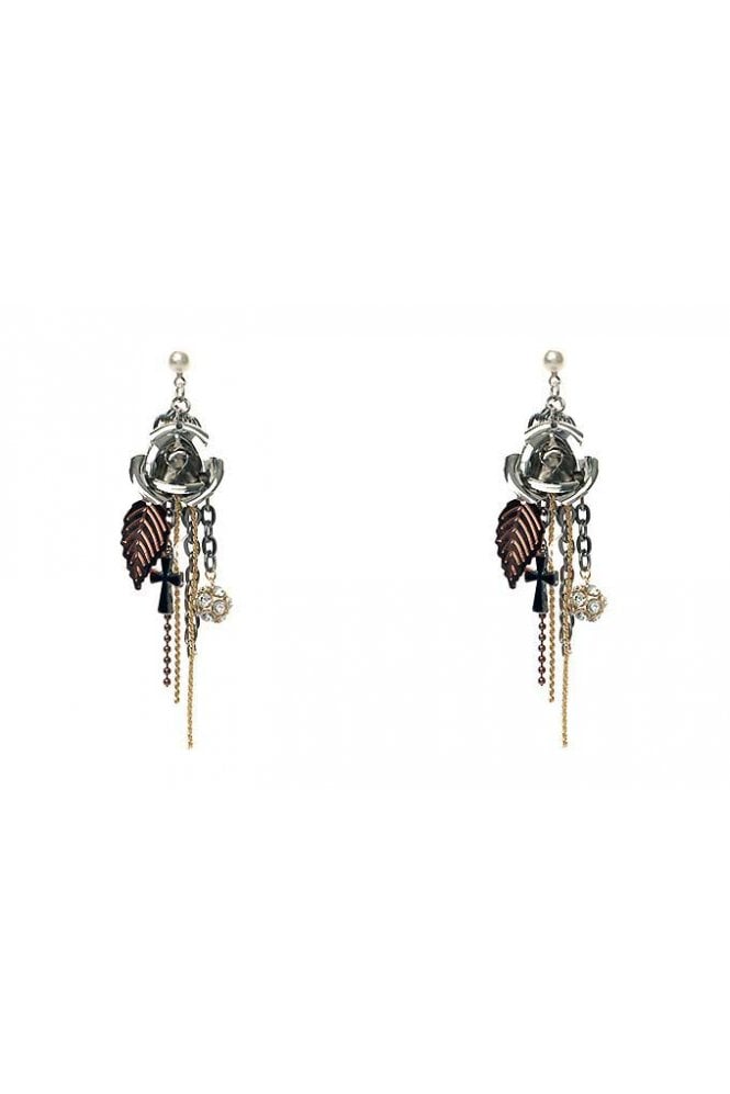 Majique London Charmed Drop Earrings