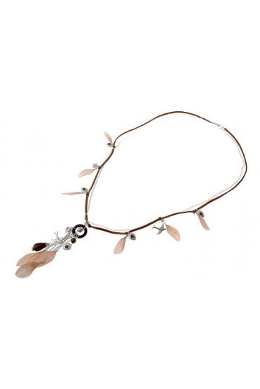 Chic Feather Charm Necklace
