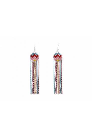 Colour Splash Fish Hook Earrings