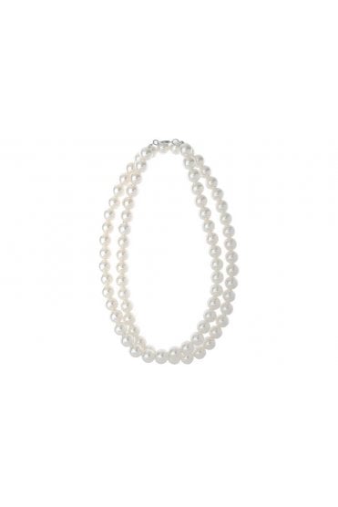 Cream Pearl Luxe Long Necklace