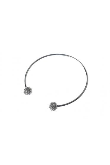 Crystal Sphere Wire Bracelet