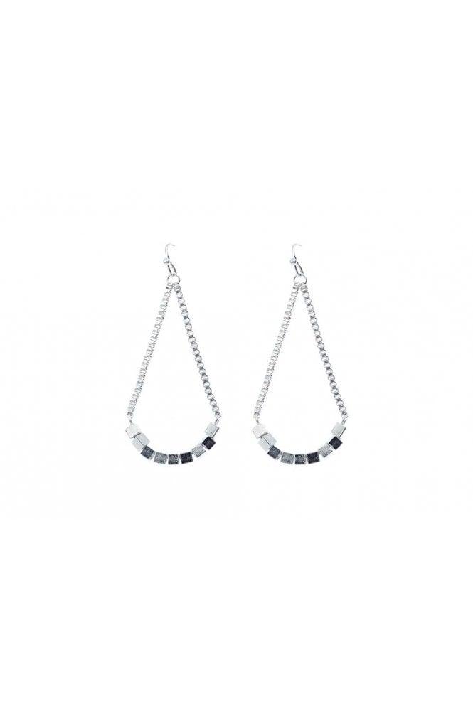 Majique London Cube Chic Fish Hook Earrings