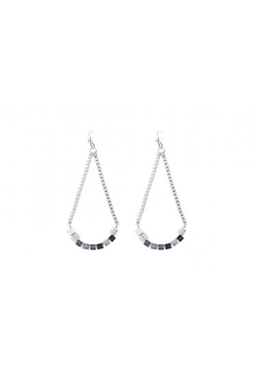 Cube Chic Fish Hook Earrings