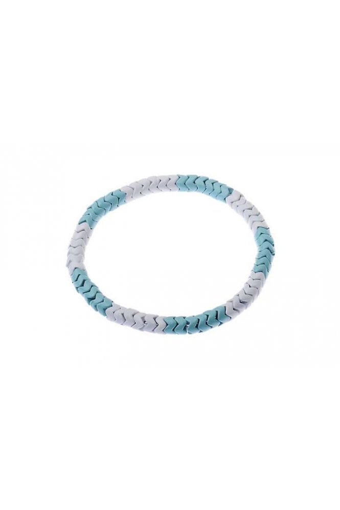 Majique London Dual-Tone Braided Statement Bracelet