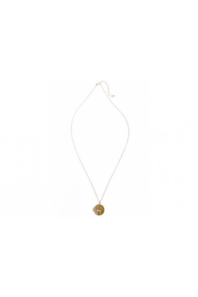 Majique London Enchanted Reindeer Charm Necklace