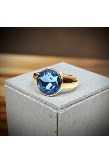 Azure Elegance Ring