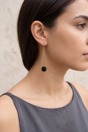 Ball Drop Elegance Earring