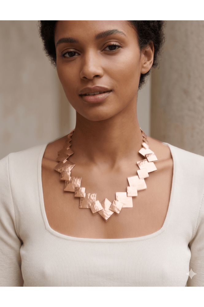 Majique London Blush Horizon Necklace