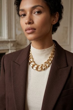 Bold Fusion Chunky Link Necklace