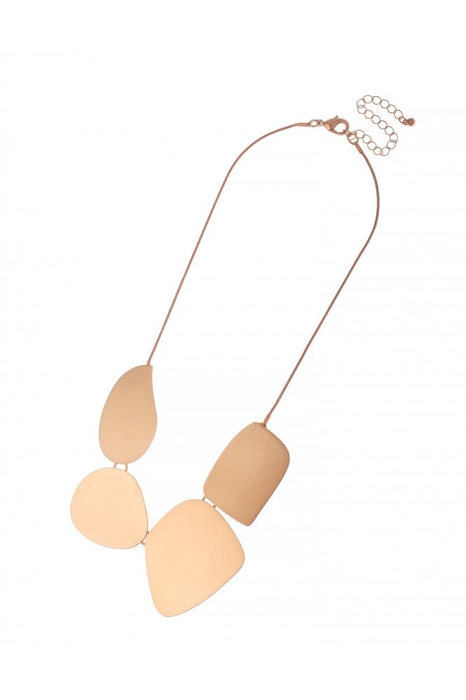 Majique London Brass Horizon Necklace