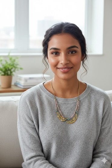 Charmed Layered Corded Coin And Bead Necklace