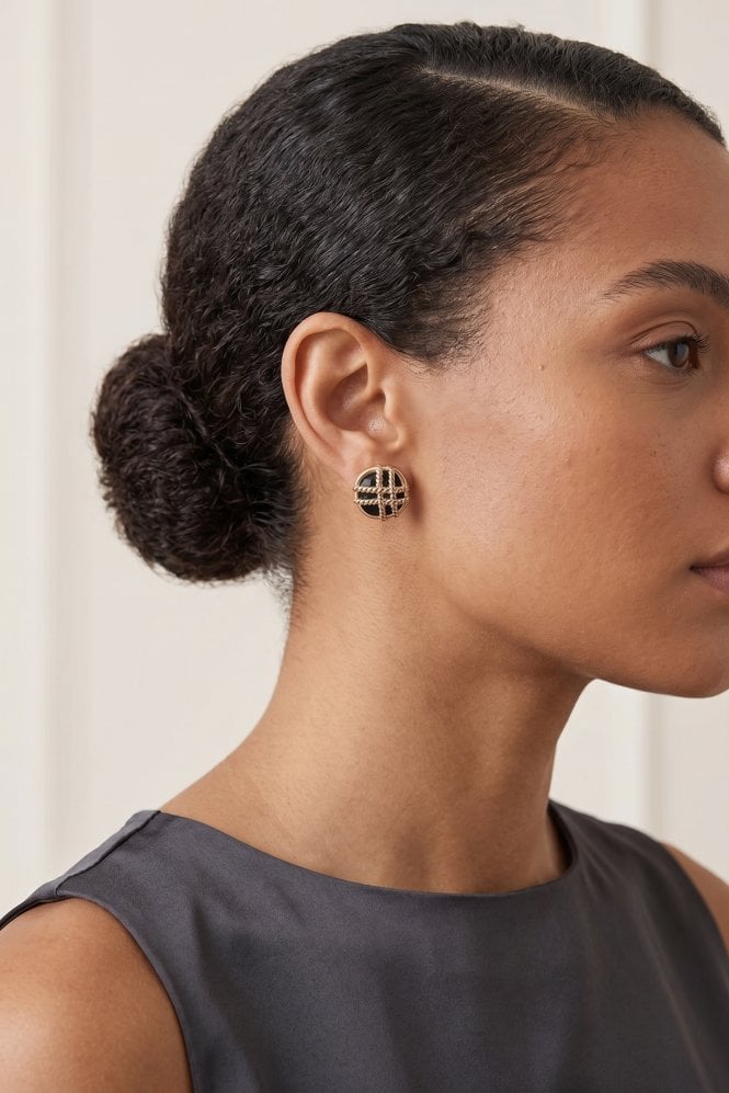 Majique London Chic Crystal Sparkler Post Earring