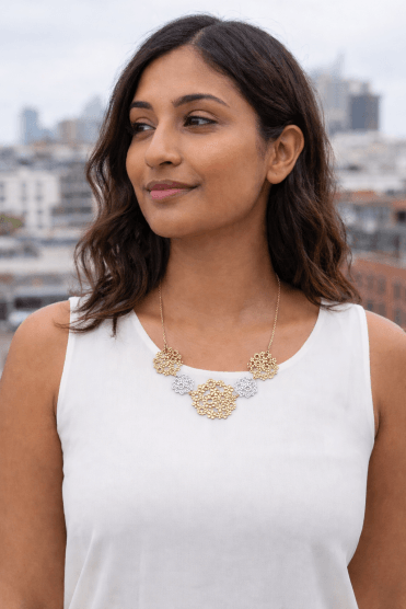 Chic Fusion Filigree Necklace