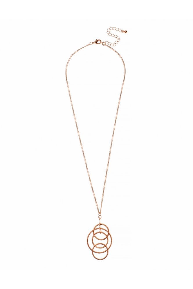 Majique London Circle Fusion Chain Necklace