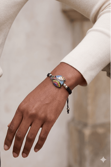 Colour Pop Ladybird Bracelet