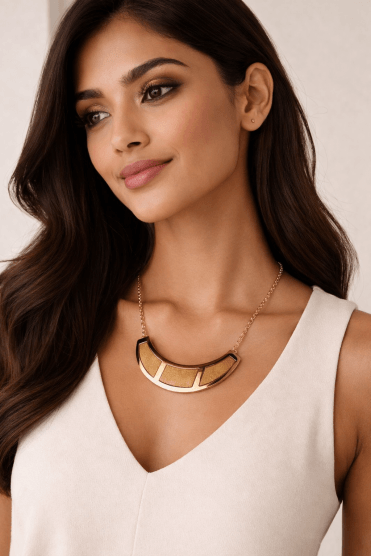 Crescent Glow Necklace
