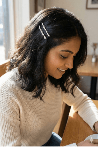 Crystal Fusion Duo Hair Adornments