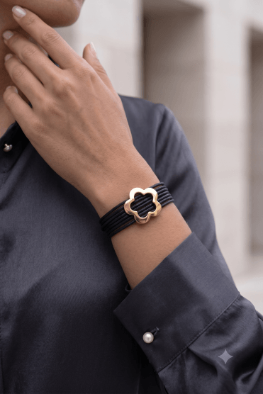 Daisy Bloom Cord Bracelet