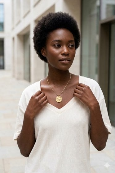 Dream Weaver Antique Gold Snake Chain Necklace
