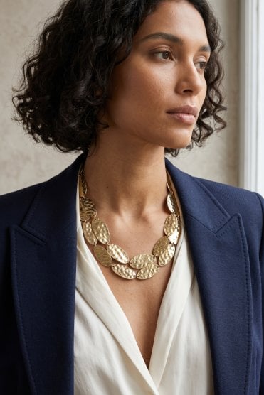 Dual Fusion Overlapping Link Necklace