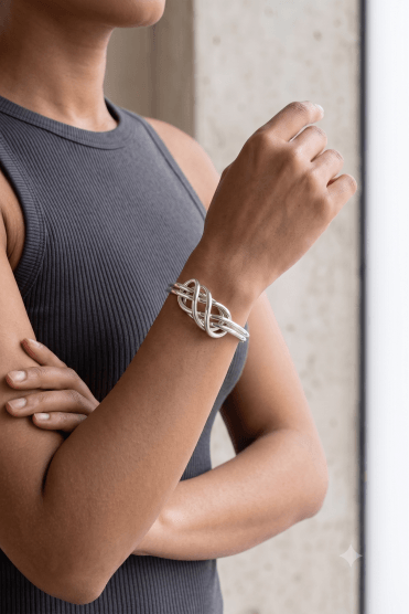 Eternal Knot Bangle