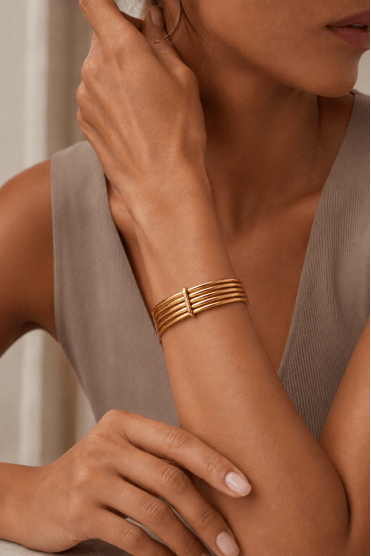 Five Strand Statement Bangle