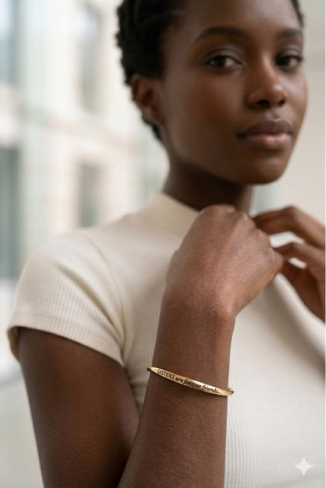 Majique London Forever Sisters Bangle