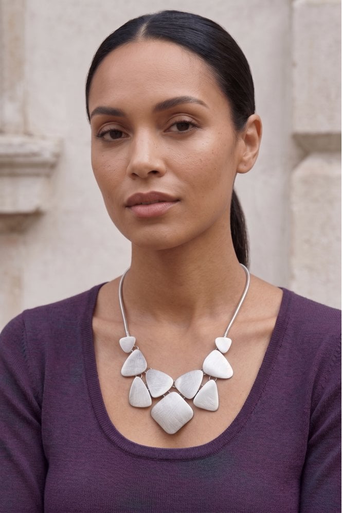 Majique London Geo Luxe Collar Necklace