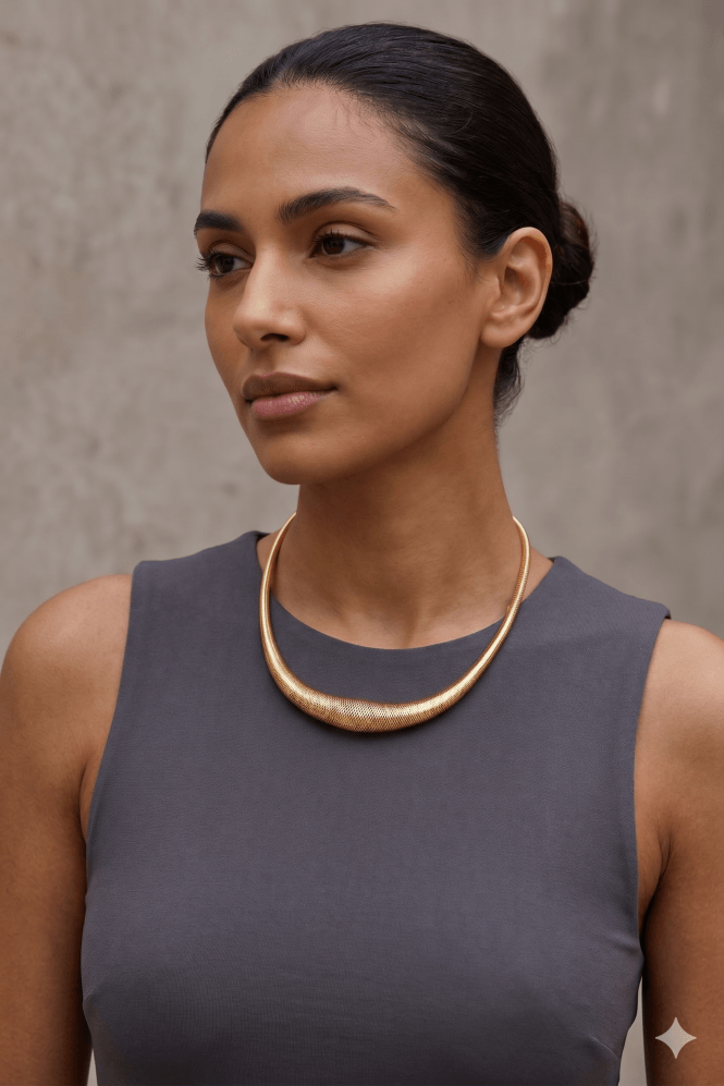 Majique London Gold Fusion Choker