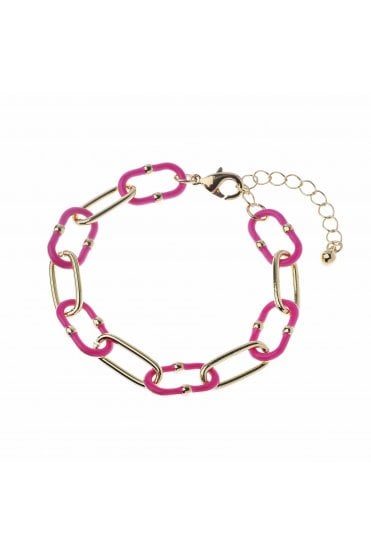 Golden Glow Link Bracelet