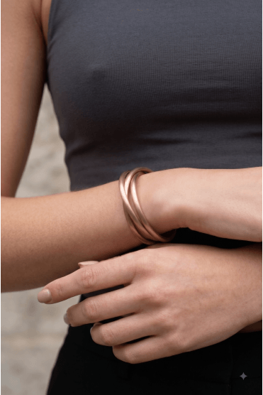 Golden Hour Stacked Bangle
