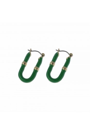 Golden Link Hinged Earring