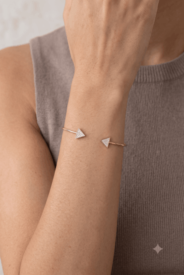 Golden Prism Bangle