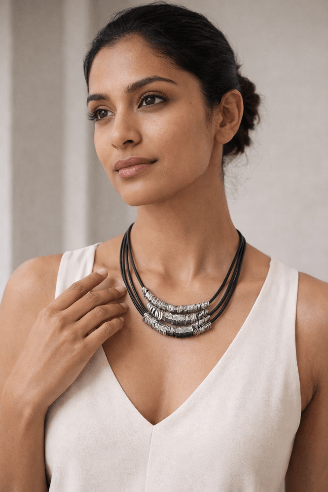 Majique London Halo Bound Necklace