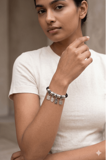 Hopeful Spirit Cord Bracelet