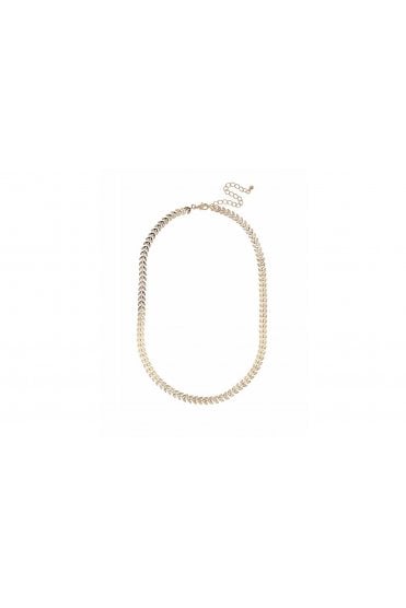 Leaf-Link Chain Necklace