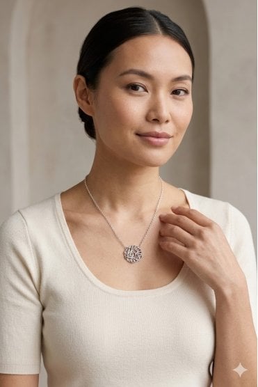 Love Message Link Necklace