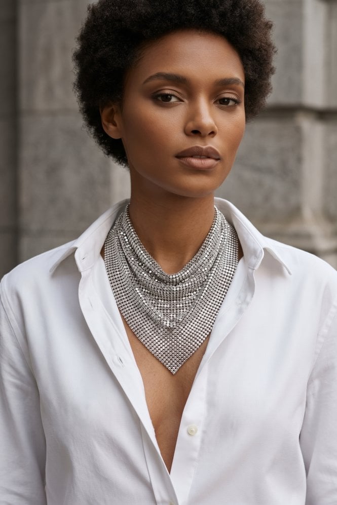 Majique London Luxe Chainmail Necklace