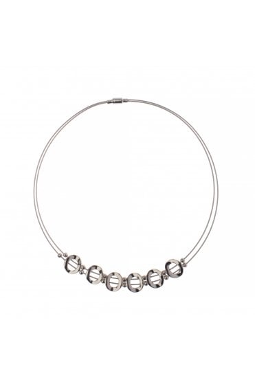 Luxe Circle Wire Necklace