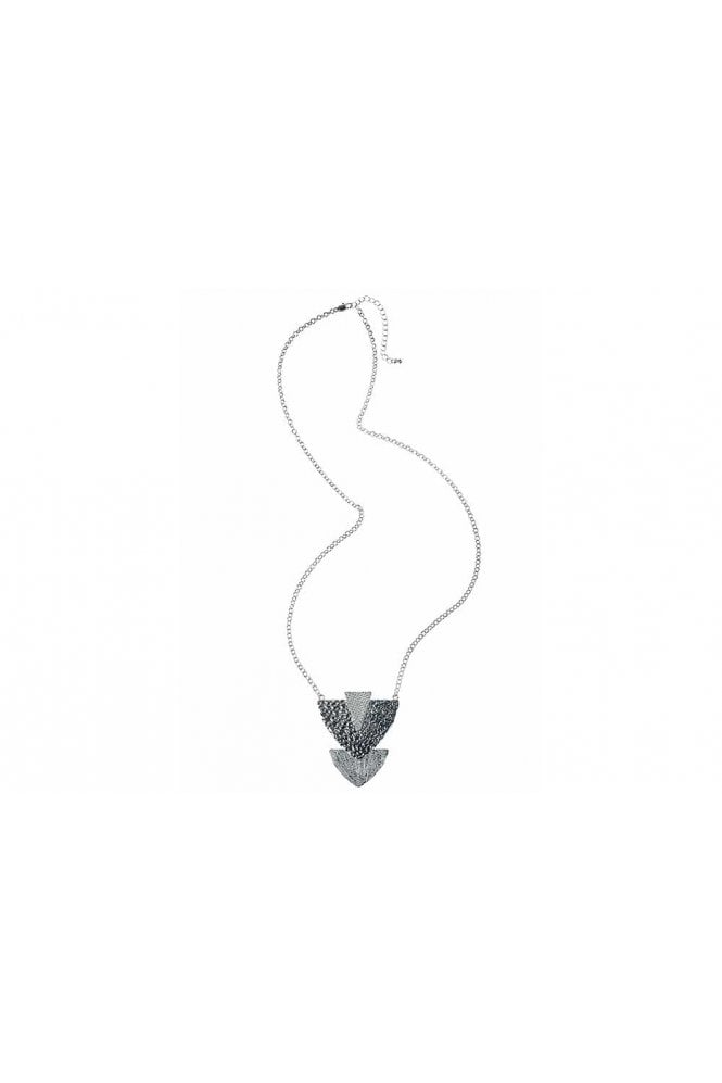 Majique London Luxe Hammered Long Necklace