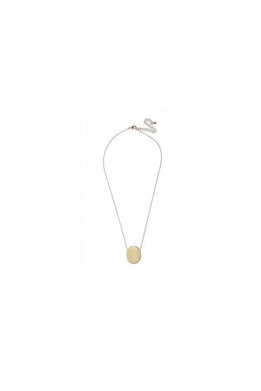 Luxe Oval Drop Necklace