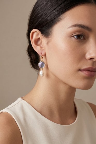 Luxe Pearl Cascade Earring