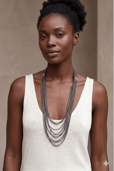 Luxe Strands Cord Necklace