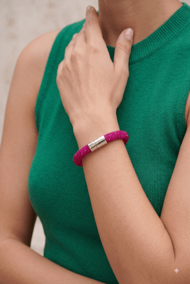 Magnetic Mesh Nylon Bracelet