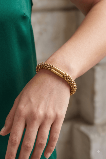 Magnetic Sphere Chain Bracelet